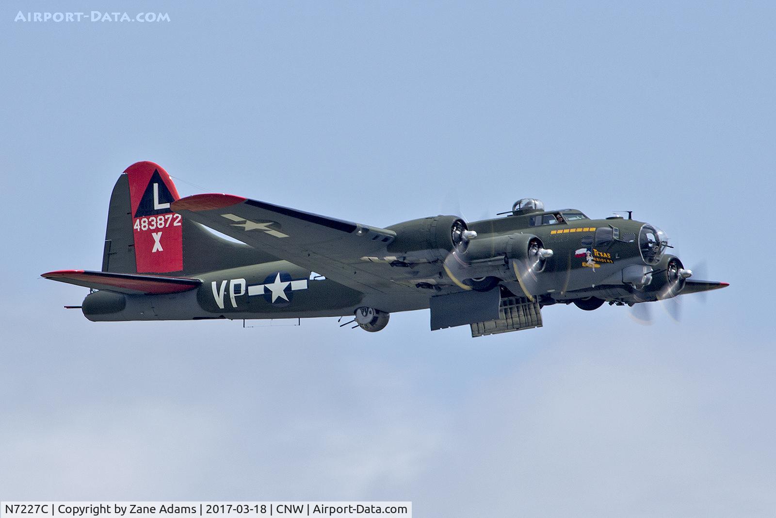 N7227C, 1944 Boeing B-17G Fortress C/N 32513, At the 2017 Heart of Texas Airshow