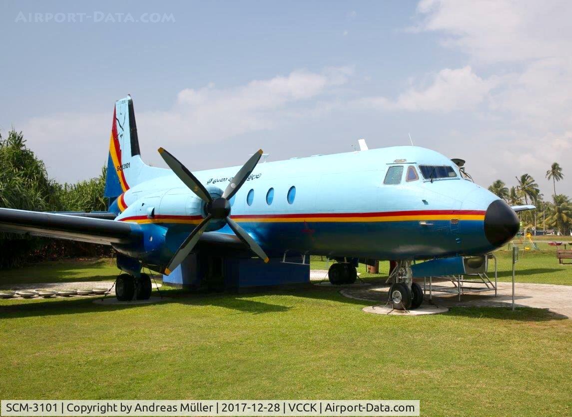 SCM-3101, Hawker Siddeley HS-748 Srs2A/272 C/N 1691, Preserved at Koggala.