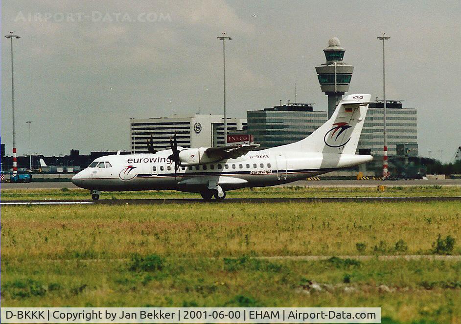 D-BKKK, 1997 ATR 42-500 C/N 532, Schiphol Amsterdam
