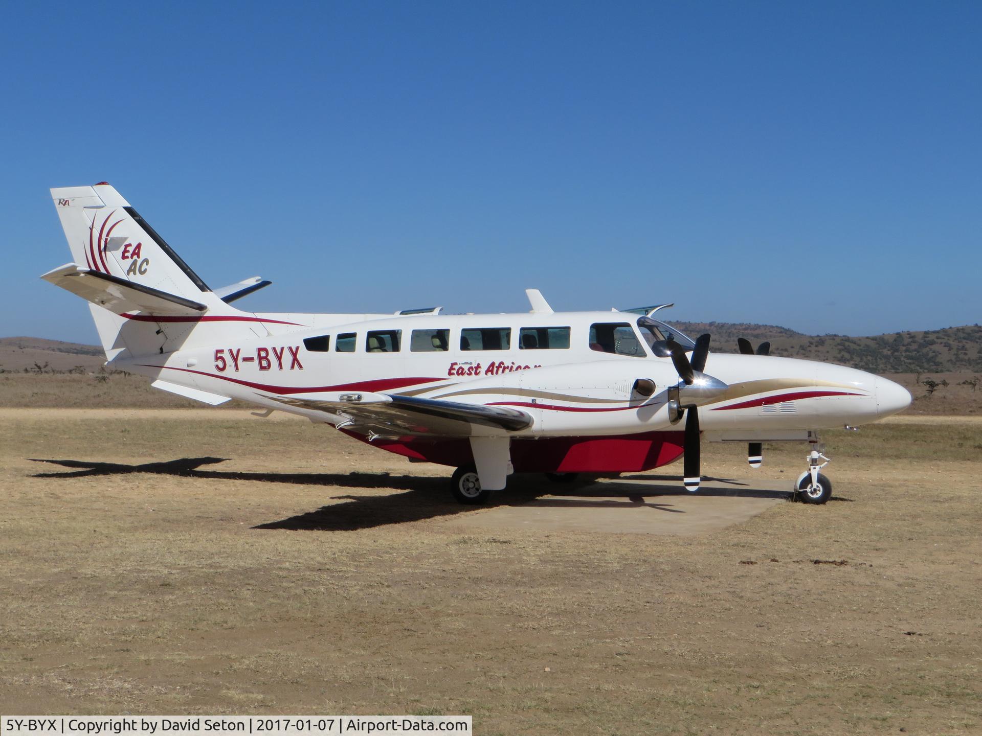 5Y-BYX, 1987 Reims Cessna F406 Caravan II C/N F406-0010, BYX in Northern Kenya 2017