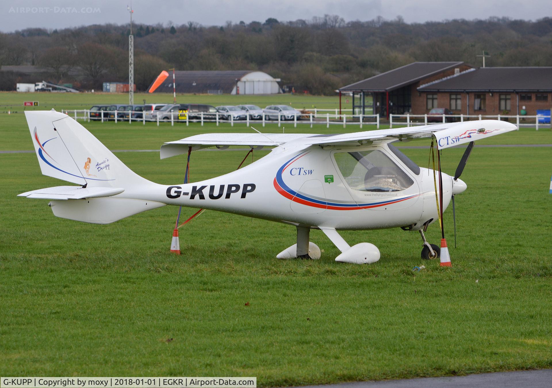 G-KUPP, 2006 Flight Design CTSW C/N 8227, Flight Design CTSW at Redhill.