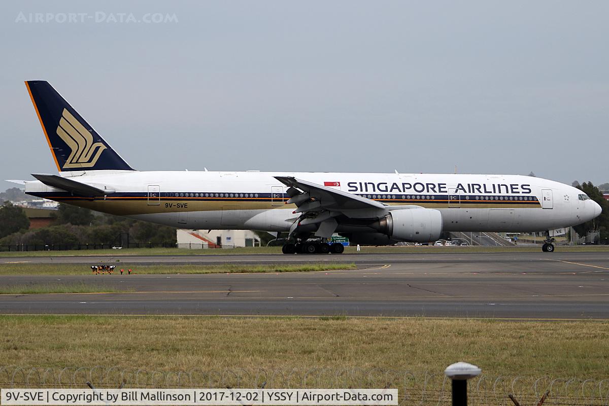 9V-SVE, 2001 Boeing 777-212/ER C/N 30870, TAXI FROM 34L