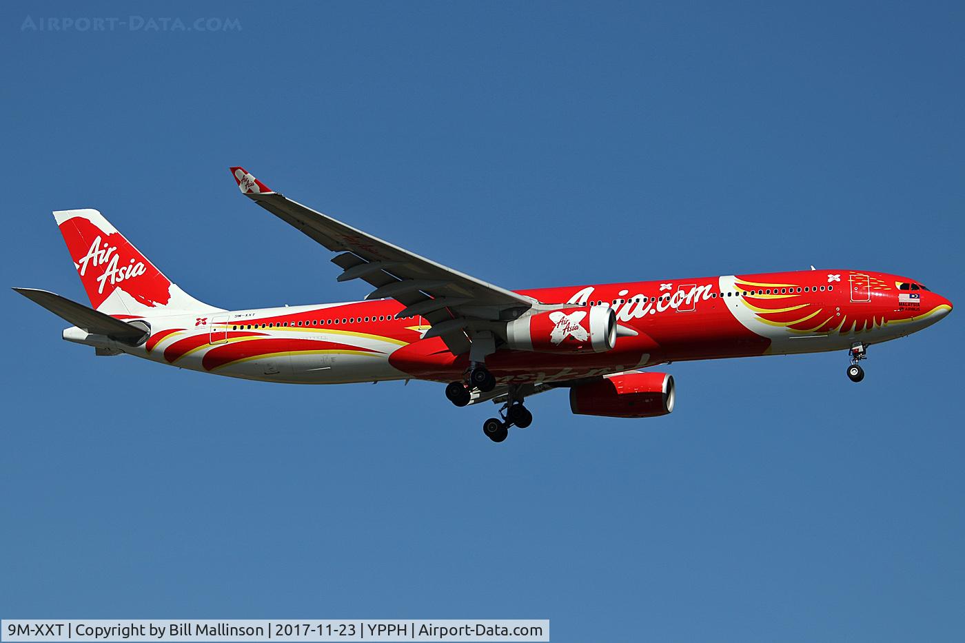 9M-XXT, 2014 Airbus A330-343 C/N 1549, FINALS TO 21