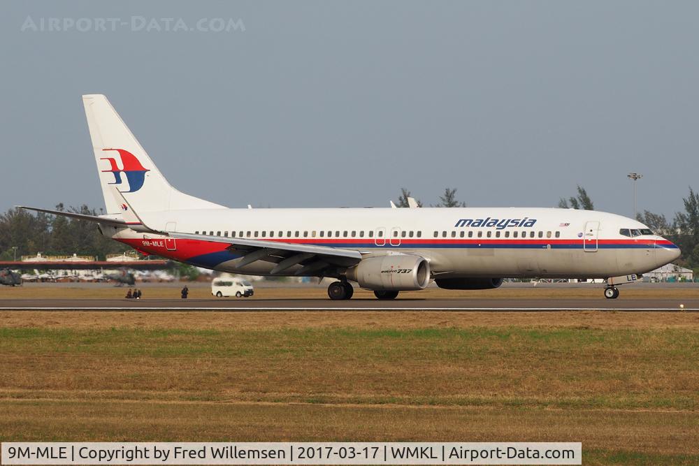 9M-MLE, 2008 Boeing 737-8FH C/N 35105, MAS