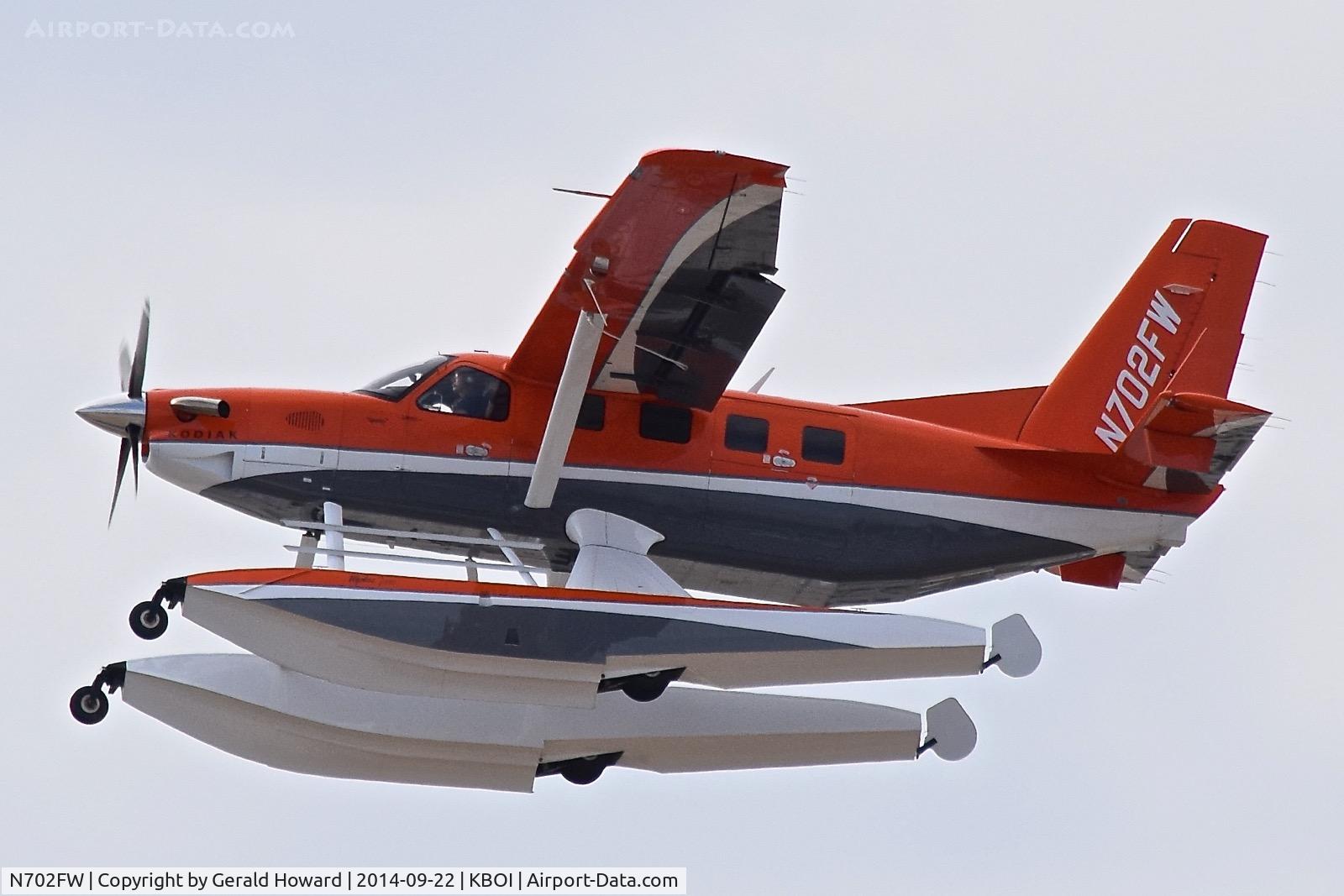 N702FW, 2010 Quest Kodiak 100 C/N 100-0035, Departing RWY 10R.