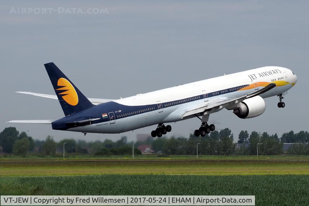 VT-JEW, 2007 Boeing 777-35R/ER C/N 35164, JET AIRWAYS
