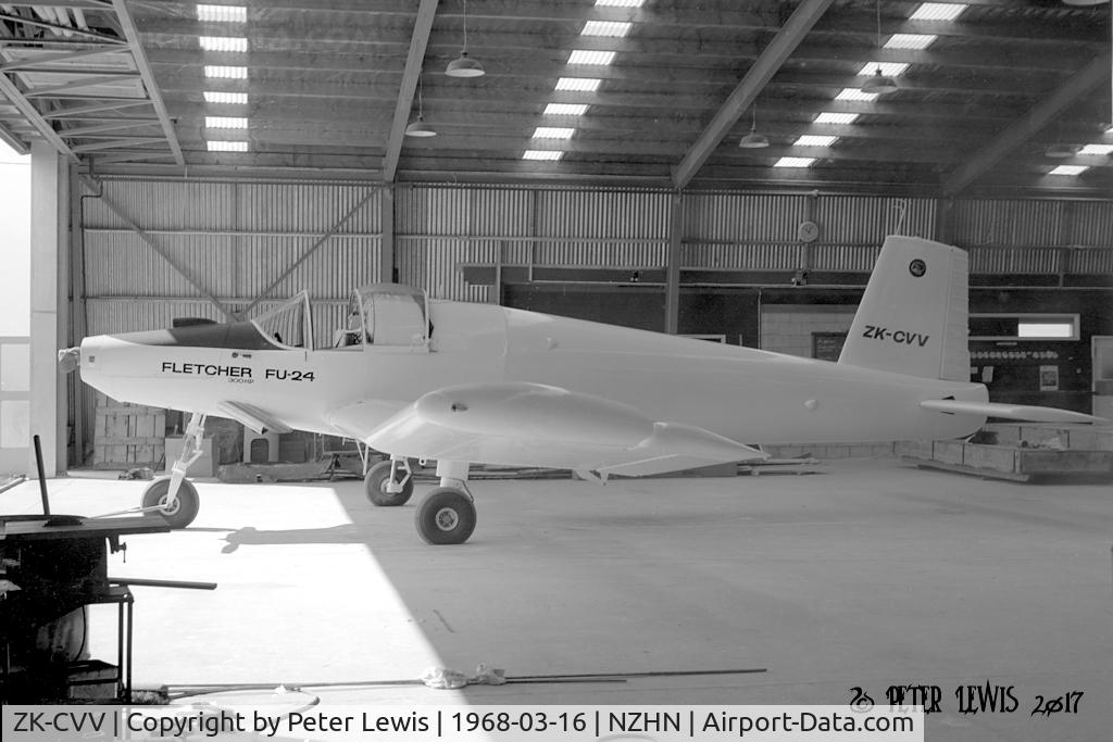 ZK-CVV, 1968 Fletcher FU24-300 C/N 138, Air Parts (NZ) Ltd., Hamilton