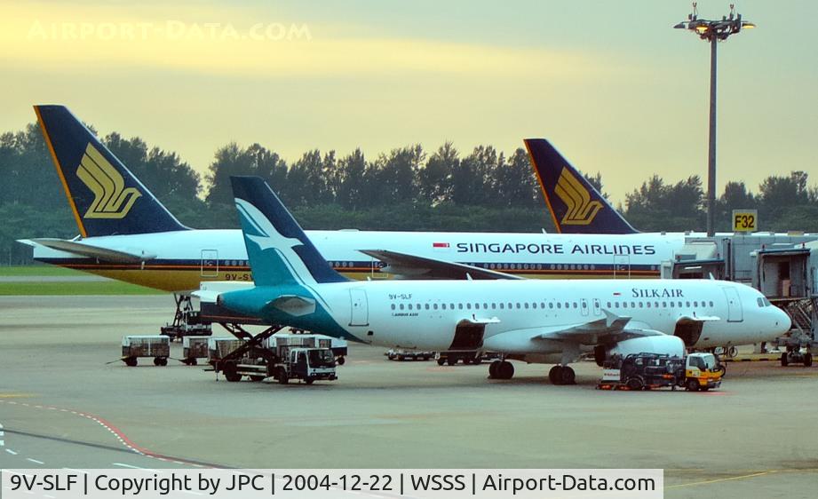 9V-SLF, 2003 Airbus A320-232 C/N 2058, Our 1st time with Silk. Stored 06/2015