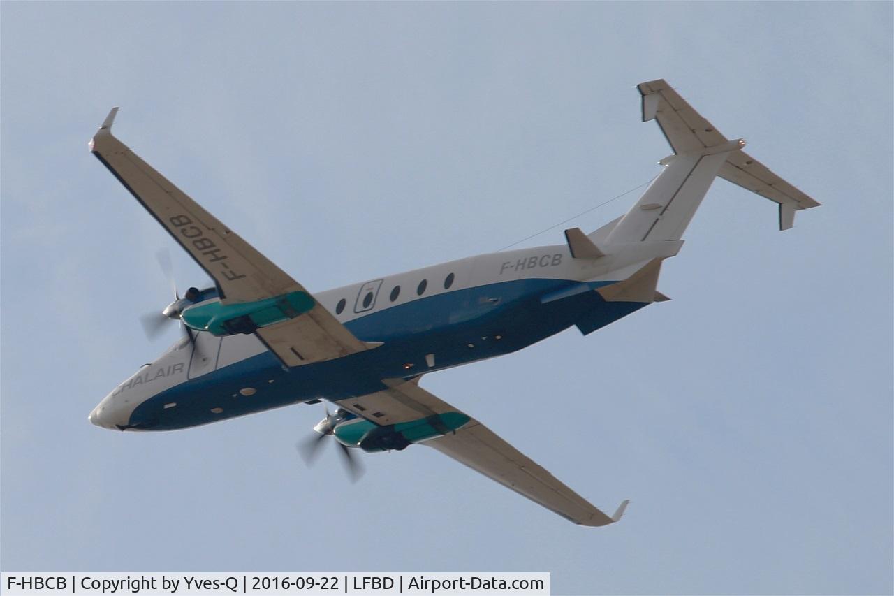 F-HBCB, 1999 Raytheon 1900D C/N UE-390, Raytheon Aircraft Company 1900D, Take off rwy 23, Bordeaux Mérignac airport (LFBD-BOD)