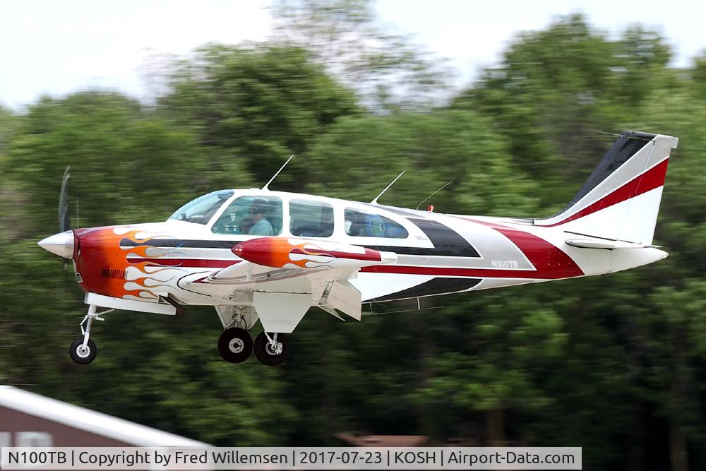 N100TB, 1963 Beech 35-B33 Debonair C/N CD-637, 