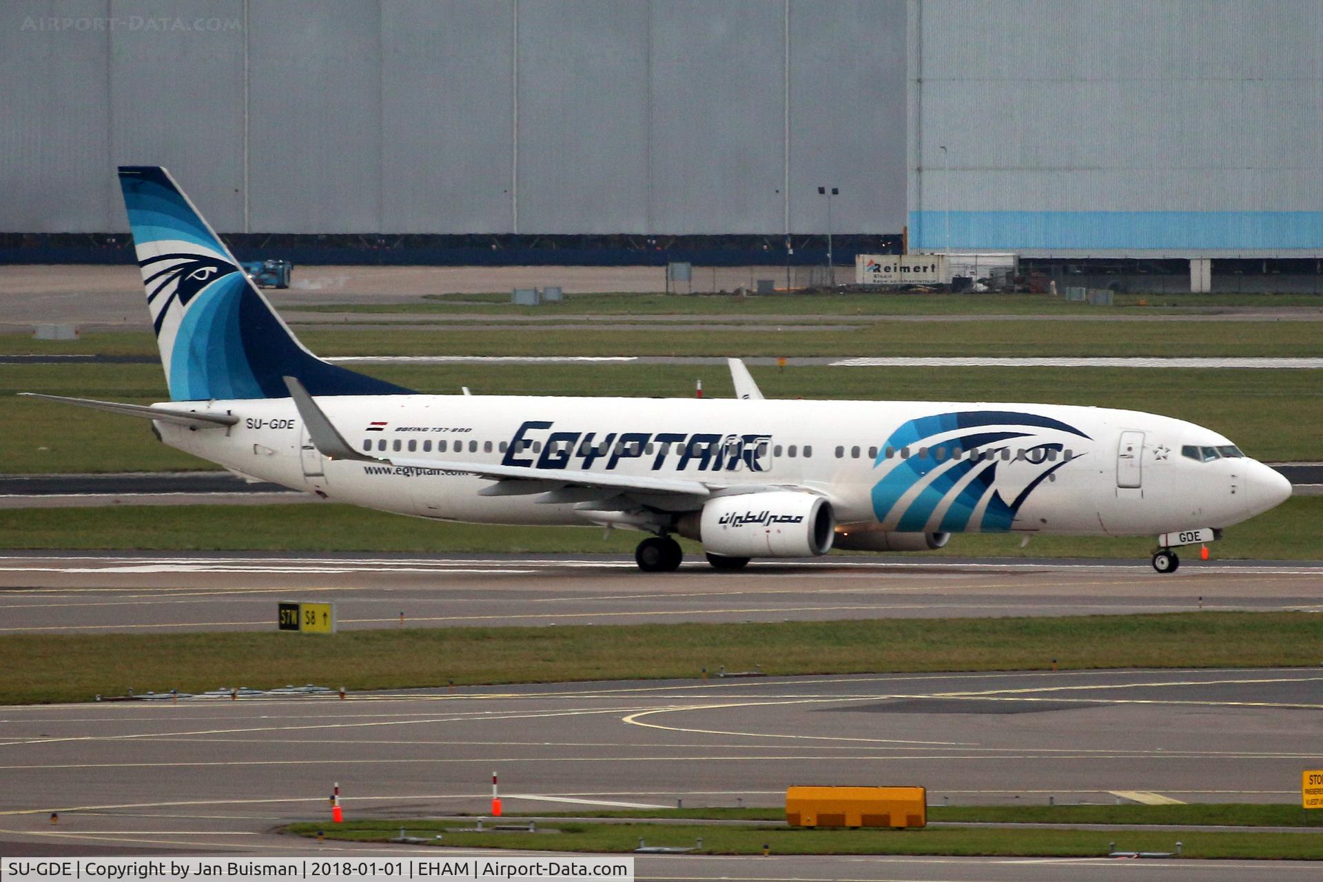 SU-GDE, 2009 Boeing 737-866 C/N 35569, EgyptAir