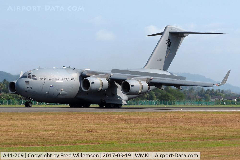 A41-209, 2008 Boeing C-17A Globemaster III C/N F-184, RAAF