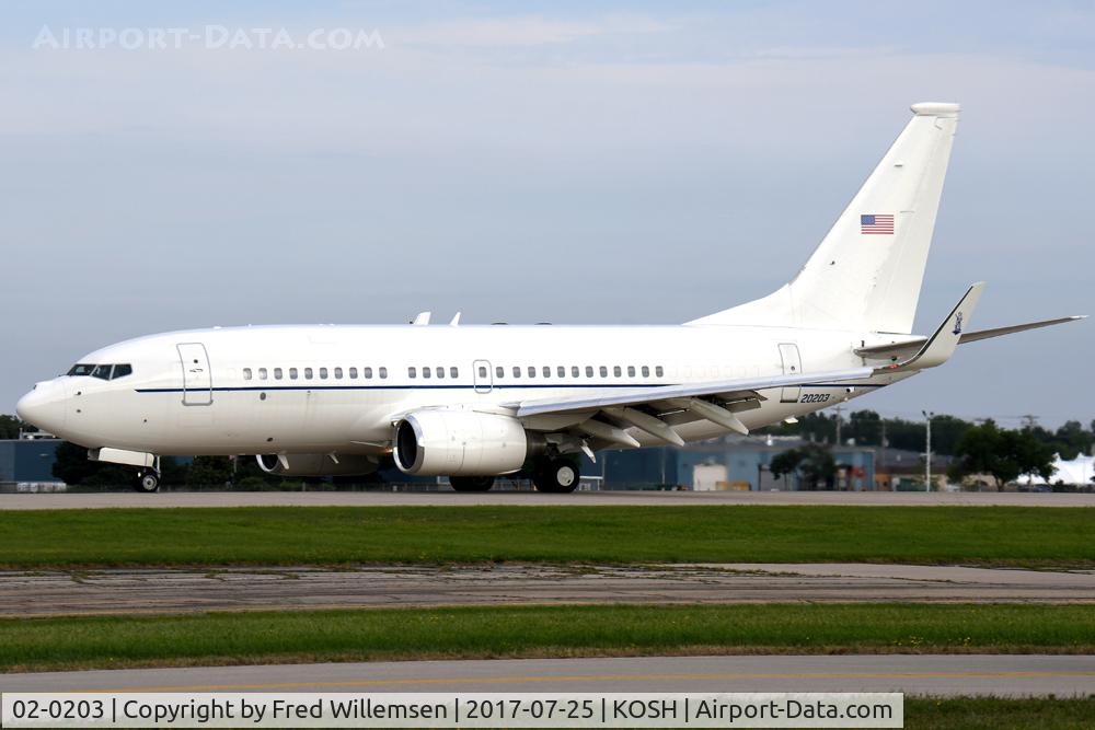 02-0203, 2002 Boeing C-40C Clipper (737-7BC BBJ) C/N 33434, 201AS