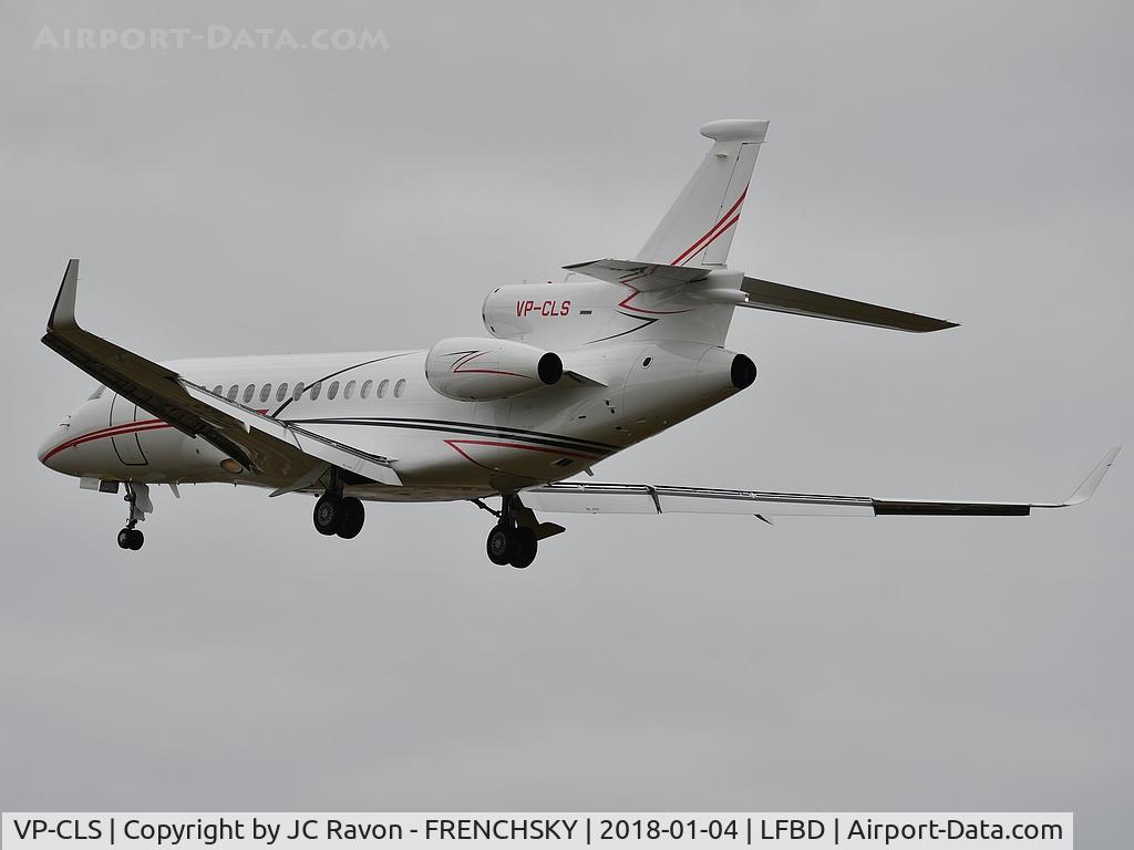 VP-CLS, 2014 Dassault Falcon 7X C/N 226, Global Jet Concept > Lukoil Avialanding runway 29