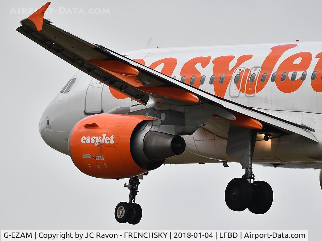 G-EZAM, 2003 Airbus A319-111 C/N 2037, U24128 from Berlin (SXF) landing runway 29