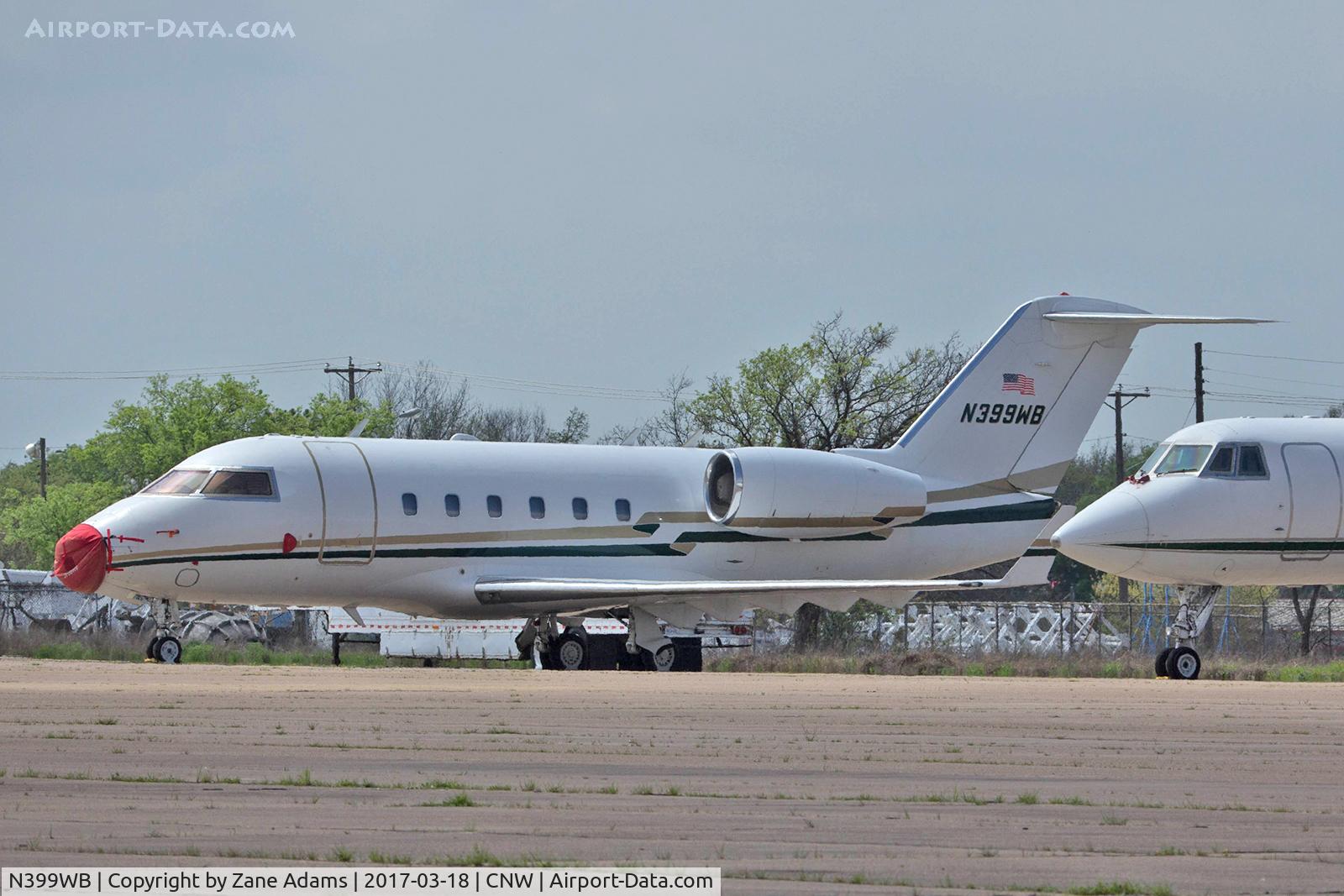 N399WB, 1981 Canadair Challenger 600S (CL-600-1A11) C/N 1025, At the TSTC Airport