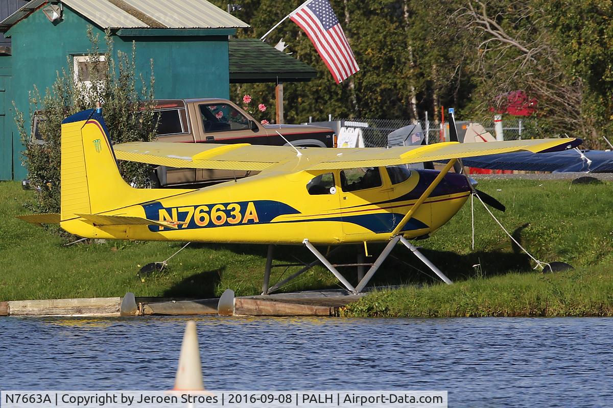 N7663A, 1956 Cessna 180 C/N 32560, PALH