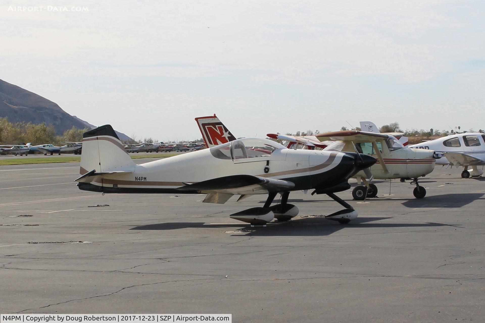 N4PM, 2000 Vans RV-6A C/N 24095, 2000 Moore VANs RV-6A, Lycoming O-360 180 Hp