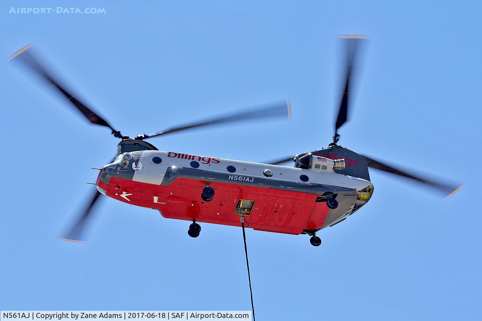 N561AJ, 1990 Billings Flying Service Inc. CH-47D C/N 90-0184, At Santa Fe Municipal