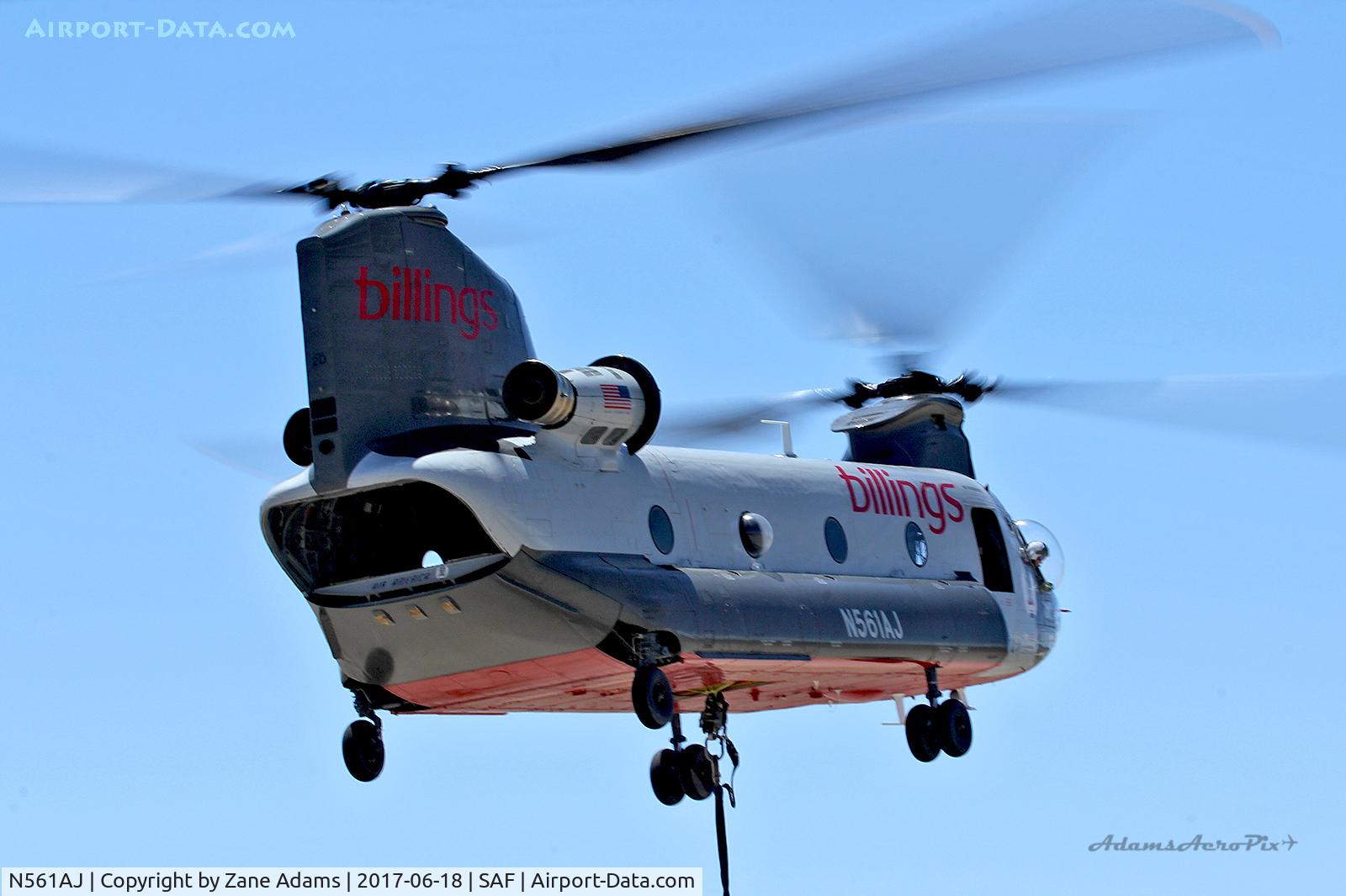 N561AJ, 1990 Billings Flying Service Inc. CH-47D C/N 90-0184, At Santa Fe Municipal