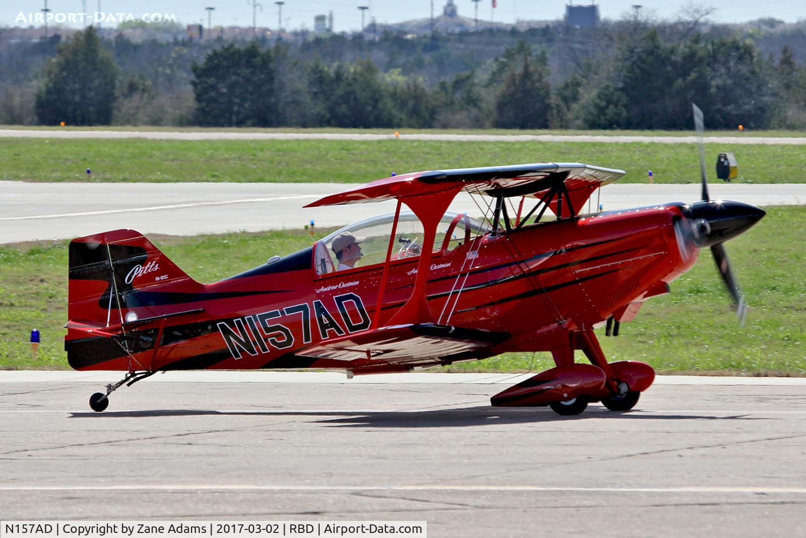 N157AD, 2012 Aviat Pitts S-2C Special C/N 6088, At Dallas Executive Airport
