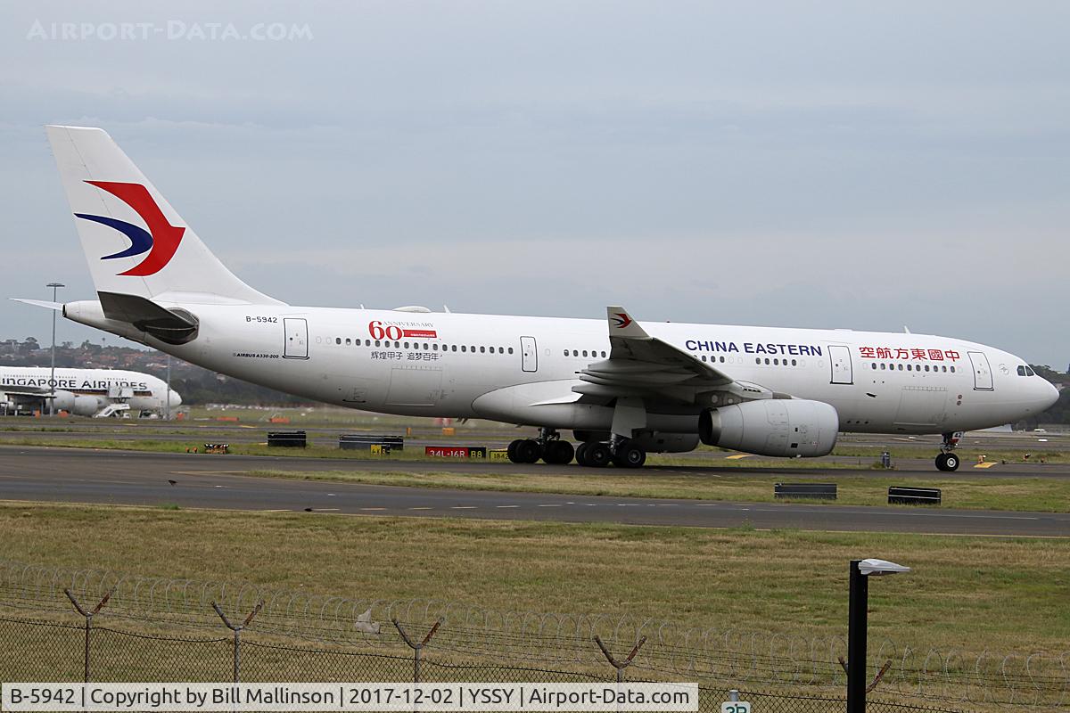 B-5942, 2013 Airbus A330-243 C/N 1500, TAXI FROM 34L