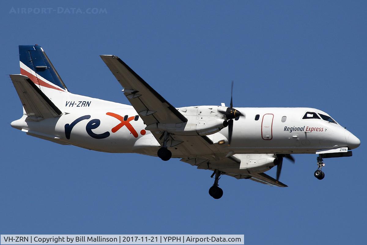 VH-ZRN, 1996 Saab 340B C/N 340B393, FINALS TO 21
