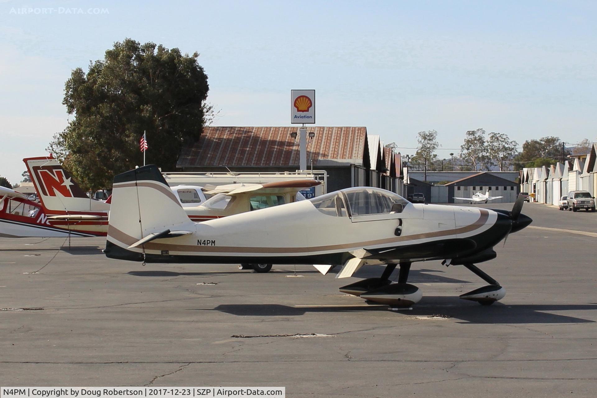 N4PM, 2000 Vans RV-6A C/N 24095, 2000 Moore VANs RV-6A, Lycoming O-360 180 Hp