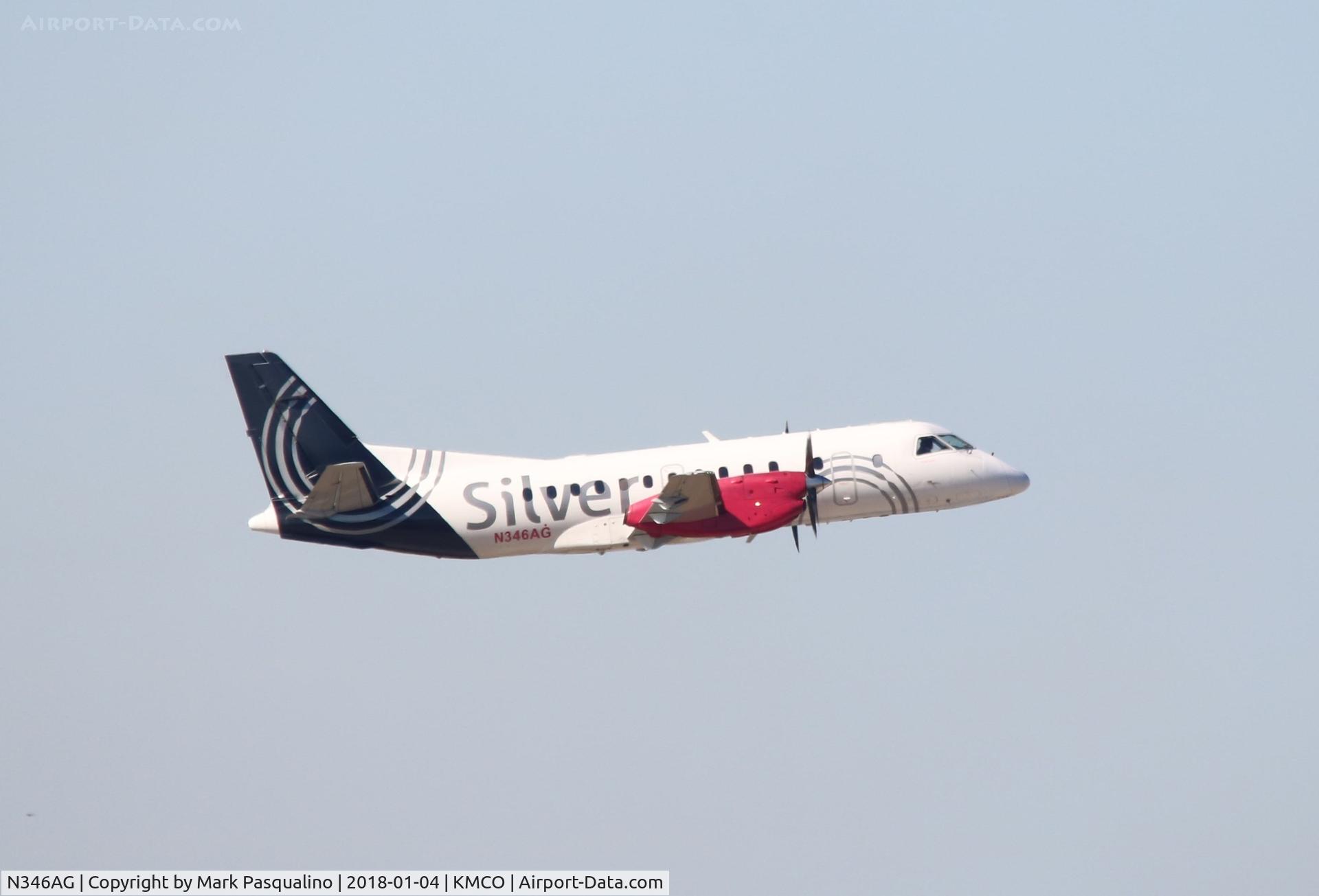 N346AG, 1998 Saab 340B C/N 340B-446, SAAB 340B