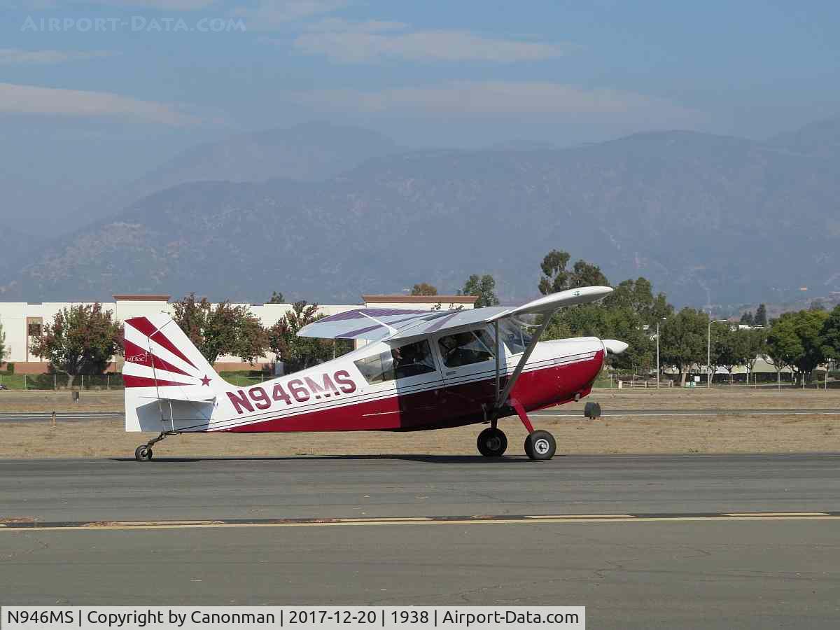N946MS, 2015 American Champion 7ECA Aurora Citabria C/N 1411-2015, Taxing