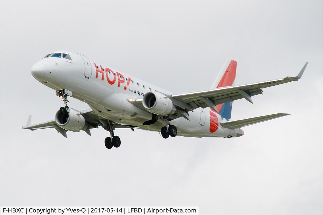 F-HBXC, 2008 Embraer 170ST (ERJ-170-100ST) C/N 17000263, Embraer 170ST, Short approach rwy 23, Bordeaux-Mérignac airport (LFBD-BOD)