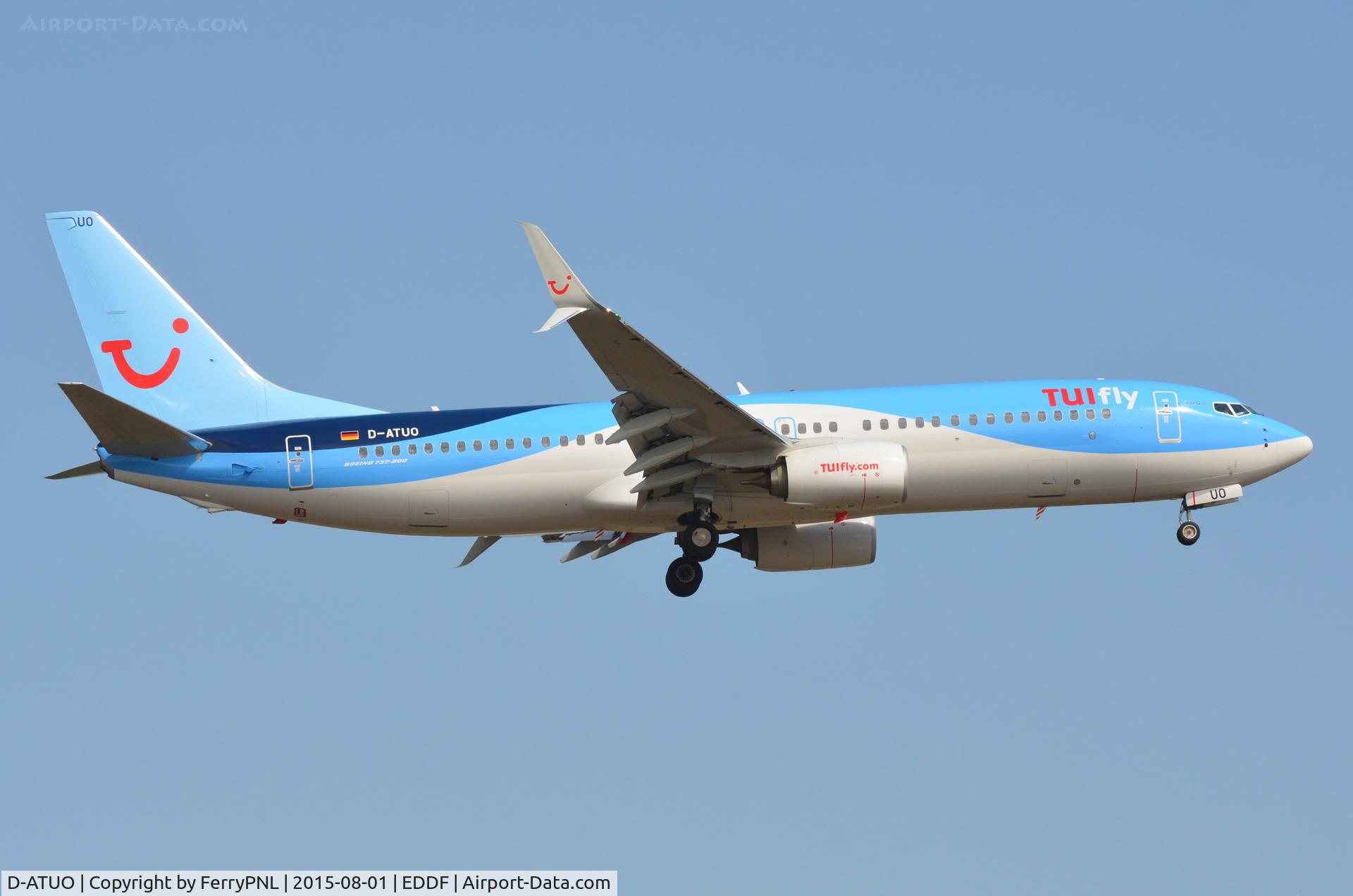 D-ATUO, 2015 Boeing 737-8K2 C/N 41661, TUI B738