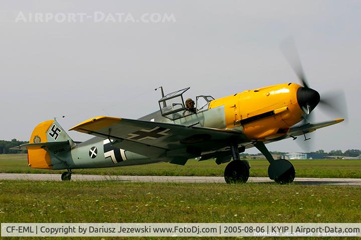 CF-EML, 1939 Messerschmitt Bf-109E-4 C/N 3579, Messerschmitt Bf-109E-4  C/N 3579, CF-EML