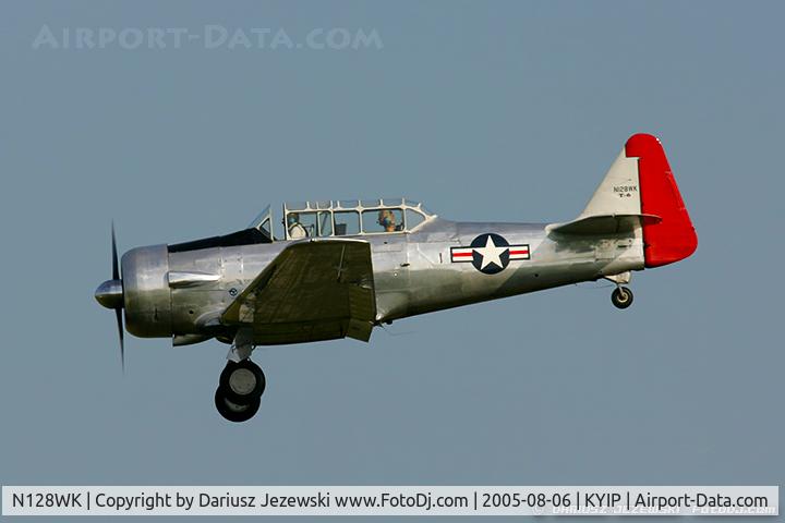 N128WK, 1952 North American AT-6G Texan C/N 168-102 (49-2998), North American AT-6G Texan  C/N 168-102 (49-2998), N128WK