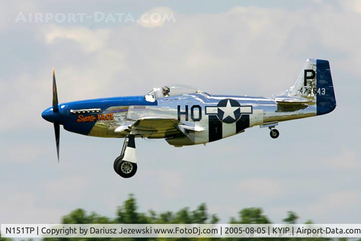 N151TP, 1944 North American P-51D Mustang C/N 122-40007, North American F-51D Mustang 