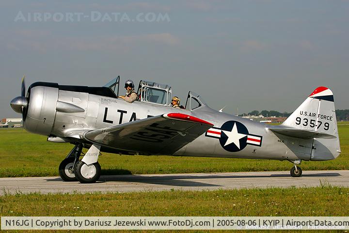 N16JG, 1942 North American AT-6C Texan C/N 88-11731, North American AT-6C Texan 