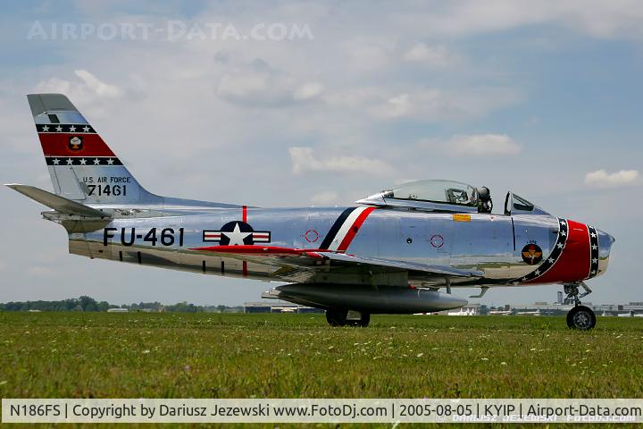 N186FS, 1956 Canadair CL-13B Sabre 6 C/N 1461, Canadair F-86E Mk.VI Sabre  C/N 1461 - Ed Shipley, N186FS