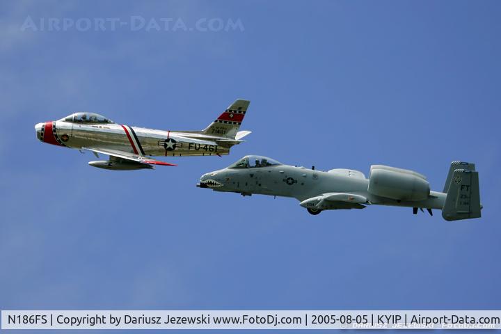 N186FS, 1956 Canadair CL-13B Sabre 6 C/N 1461, Canadair F-86E Mk.VI Sabre  C/N 1461 - Ed Shipley, N186FS
