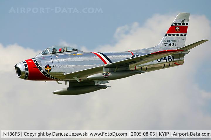 N186FS, 1956 Canadair CL-13B Sabre 6 C/N 1461, Canadair F-86E Mk.VI Sabre  C/N 1461 - Ed Shipley, N186FS
