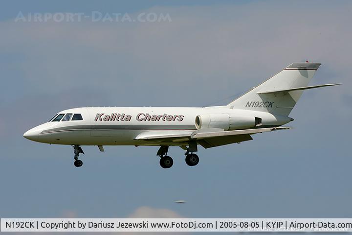 N192CK, 1969 Dassault Falcon (Mystere) 20D C/N 192, Dassault Fan Jet Falcon (20D)  C/N 192, N192CK