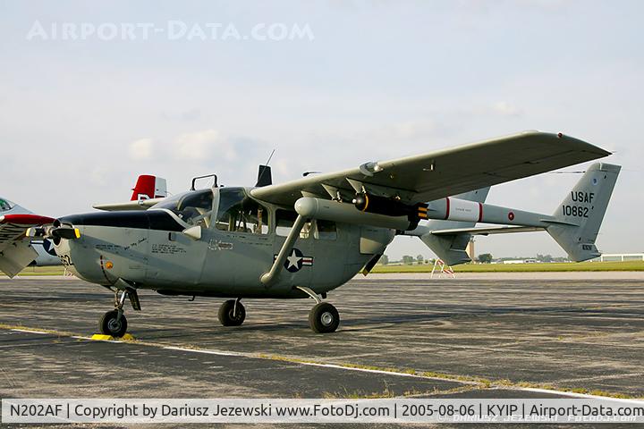 N202AF, 1969 Cessna O-2A Super Skymaster C/N 337M-0227, Cessna O-2A Super Skymaster  C/N 337M-0227, N202AF