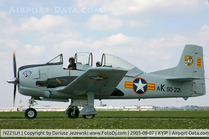 N221LH, 1950 North American T-28A Trojan C/N 171-27, North American T-28A Trojan 
