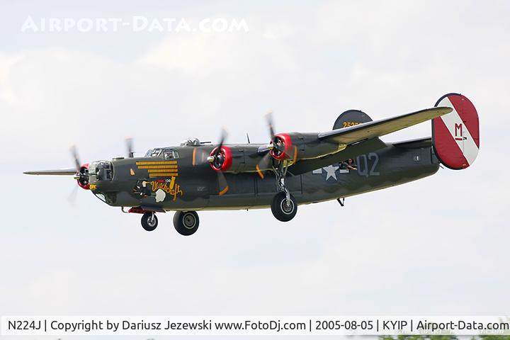 N224J, 1944 Consolidated B-24J-85-CF Liberator C/N 1347 (44-44052), Consolidated Aircraft B-24J Liberator 
