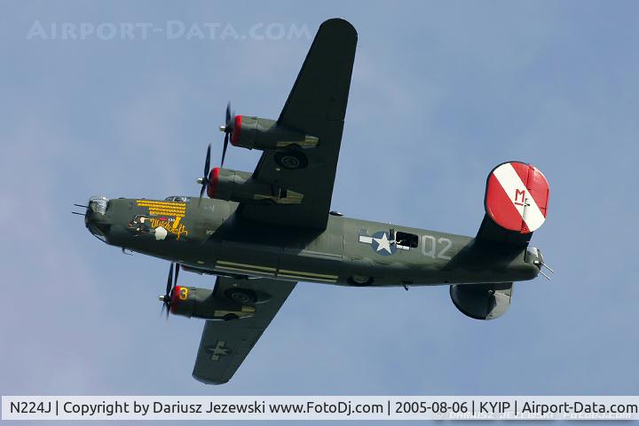 N224J, 1944 Consolidated B-24J-85-CF Liberator C/N 1347 (44-44052), Consolidated Aircraft B-24J Liberator 