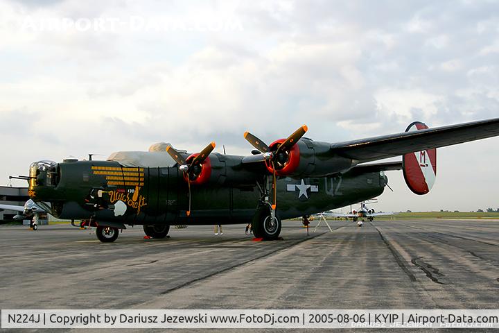 N224J, 1944 Consolidated B-24J-85-CF Liberator C/N 1347 (44-44052), Consolidated Aircraft B-24J Liberator 