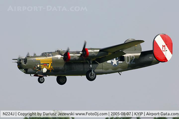 N224J, 1944 Consolidated B-24J-85-CF Liberator C/N 1347 (44-44052), Consolidated Aircraft B-24J Liberator 