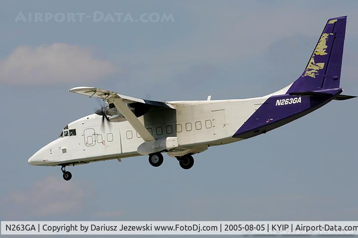 N263GA, 2009 Gulfstream Aerospace GV-SP (G550) C/N 5263, Short 360-300  C/N SH3754, N263GA