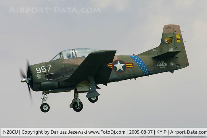 N28CU, 1956 North American T-28B C/N 200302, North American T-28B Trojan  C/N 200302, N28CU
