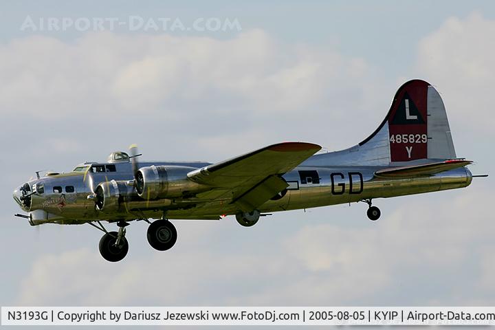 N3193G, 1944 Boeing B-17G Flying Fortress C/N 77255, Boeing B-17G Flying Fortress 