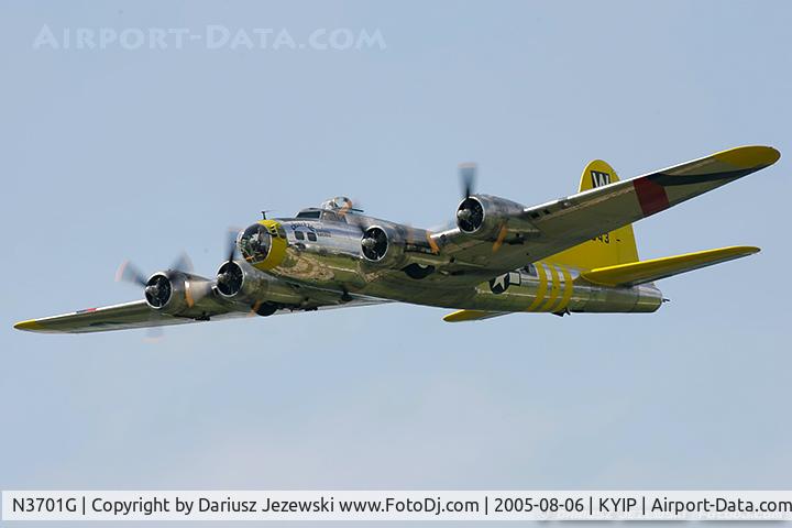 N3701G, 1944 Boeing B-17G Flying Fortress C/N 44-8543A, Boeing B-17G Flying Fortress 